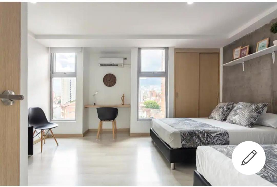 Beautiful & Comfortable Apartment In Laureles Medellín Exteriör bild